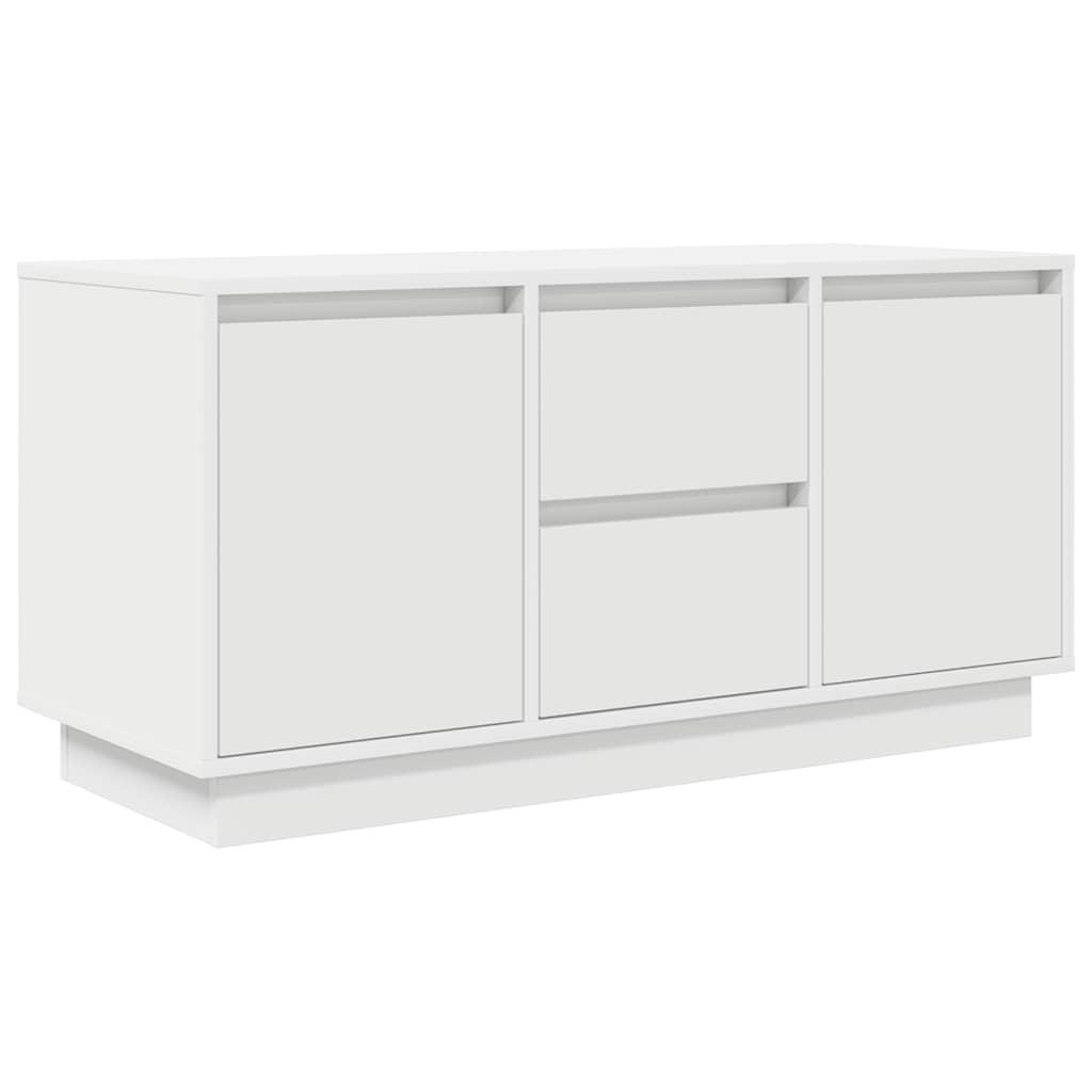TV-bänk Med LED-lampor