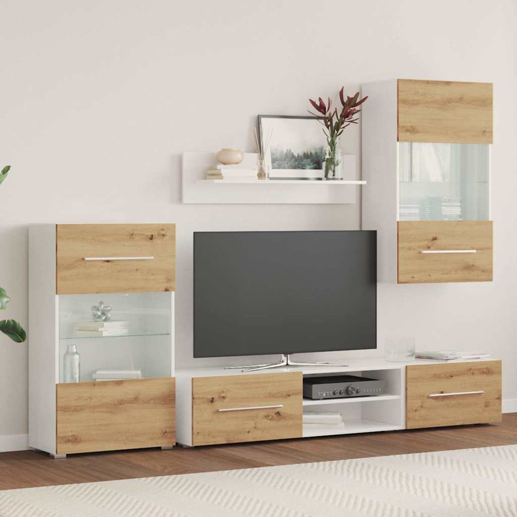 TV-möbler Med LED-belysning Konstruerat