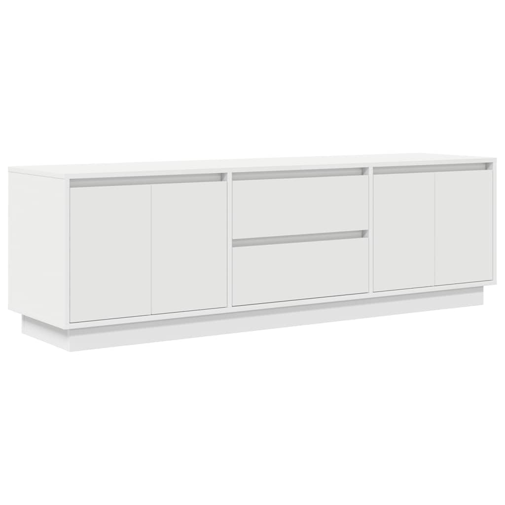 TV-bänk Med LED-lampor