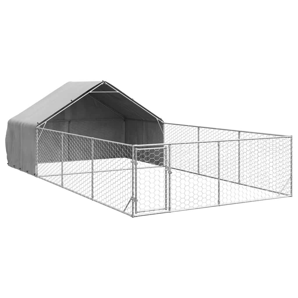 Hundkoja för Utomhusbruk med Gård