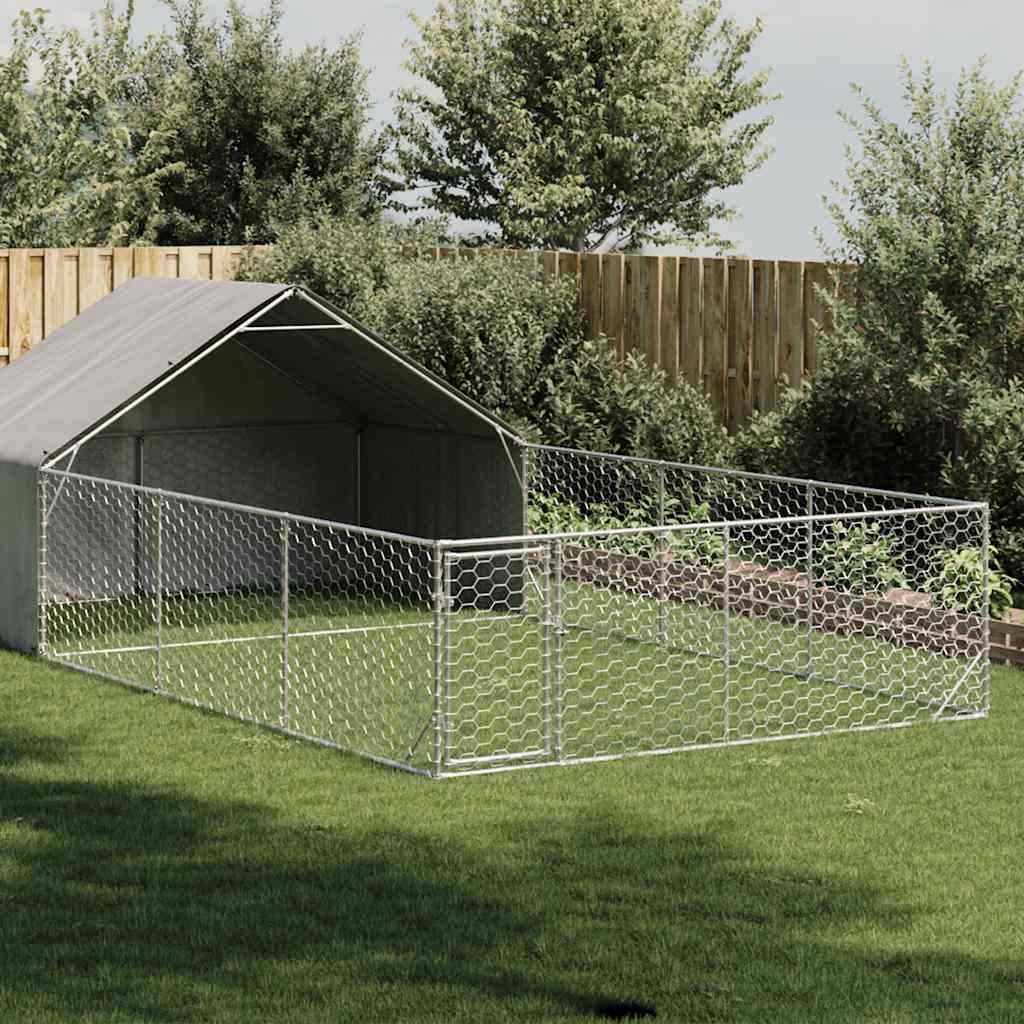 Hundkoja för Utomhusbruk med Gård