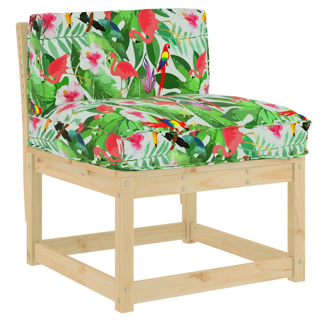 Kudde Blommor Flerfärgsdesign Oxford