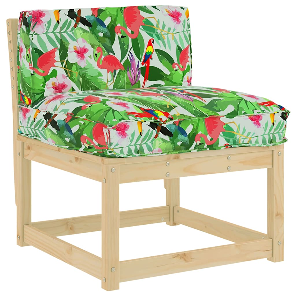 Kudde Blommor Flerfärgsdesign Oxford