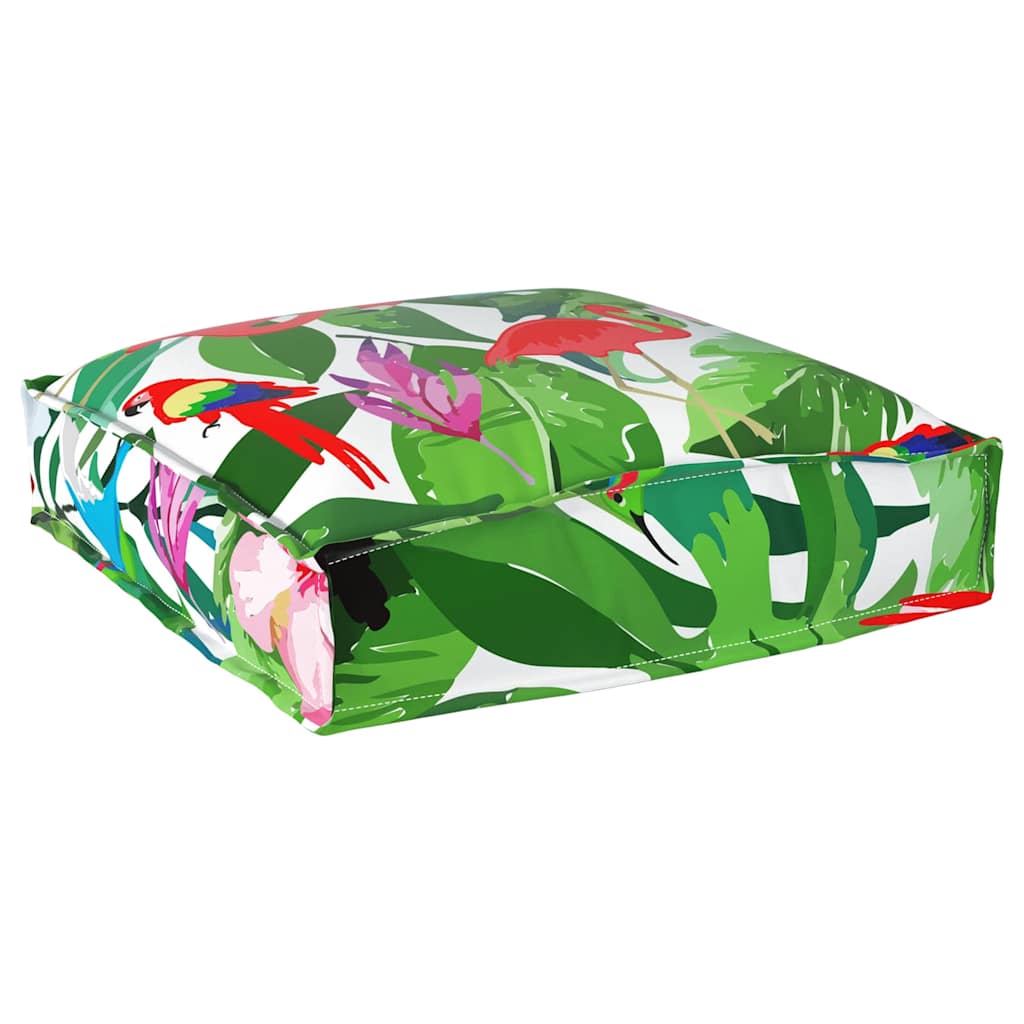 Kudde Blommor Flerfärgsdesign Oxford