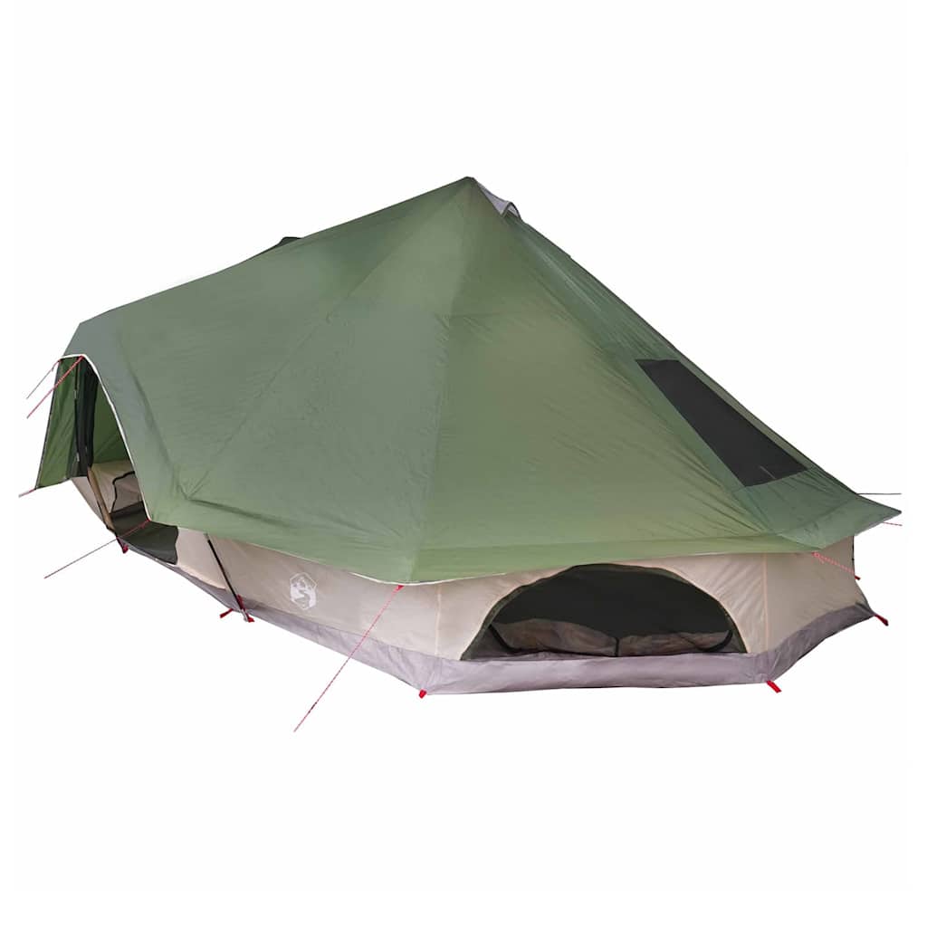 Tipi Tält Tak Lagring Taffeta Grön