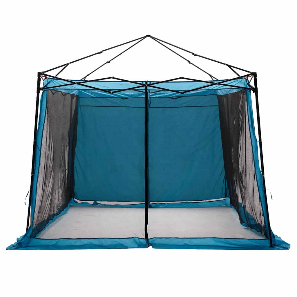 Innertält Tak Lagring Taffeta Blå Mesh