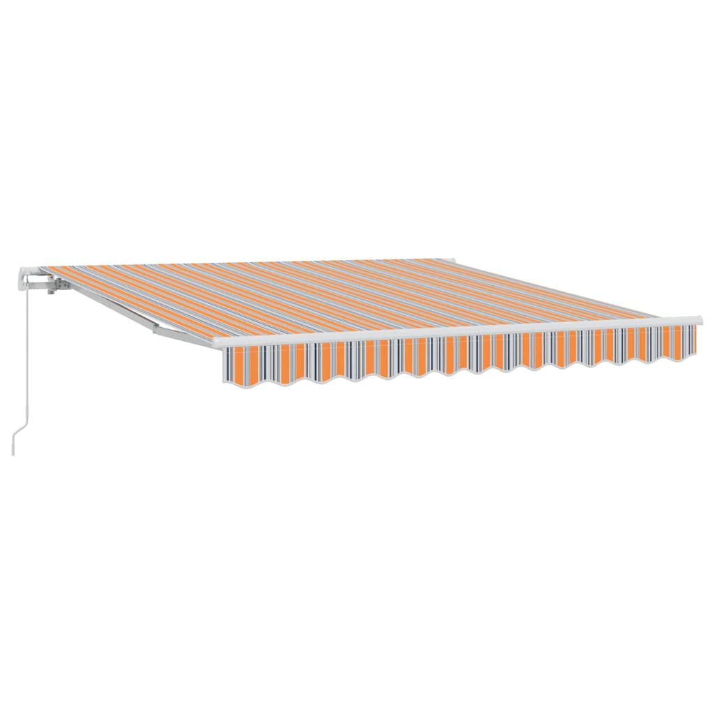 Utdragbar Markis Flerfärgsdesign