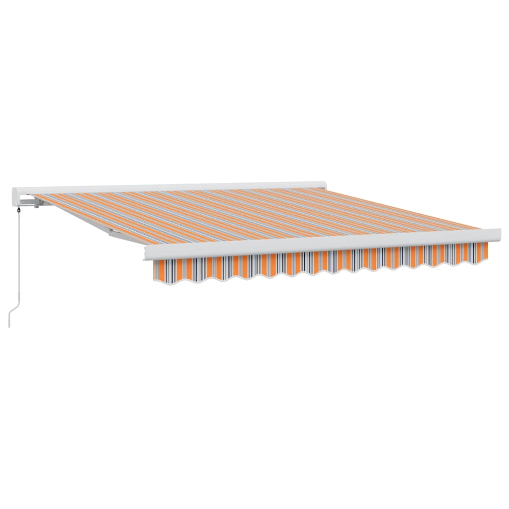 Utdragbar Markis Flerfärgsdesign