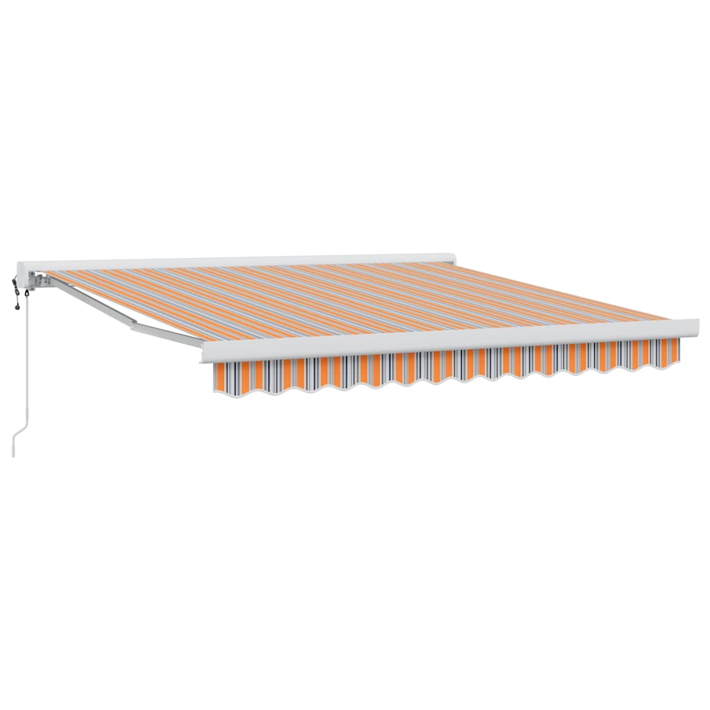 Utdragbar Markis Flerfärgsdesign