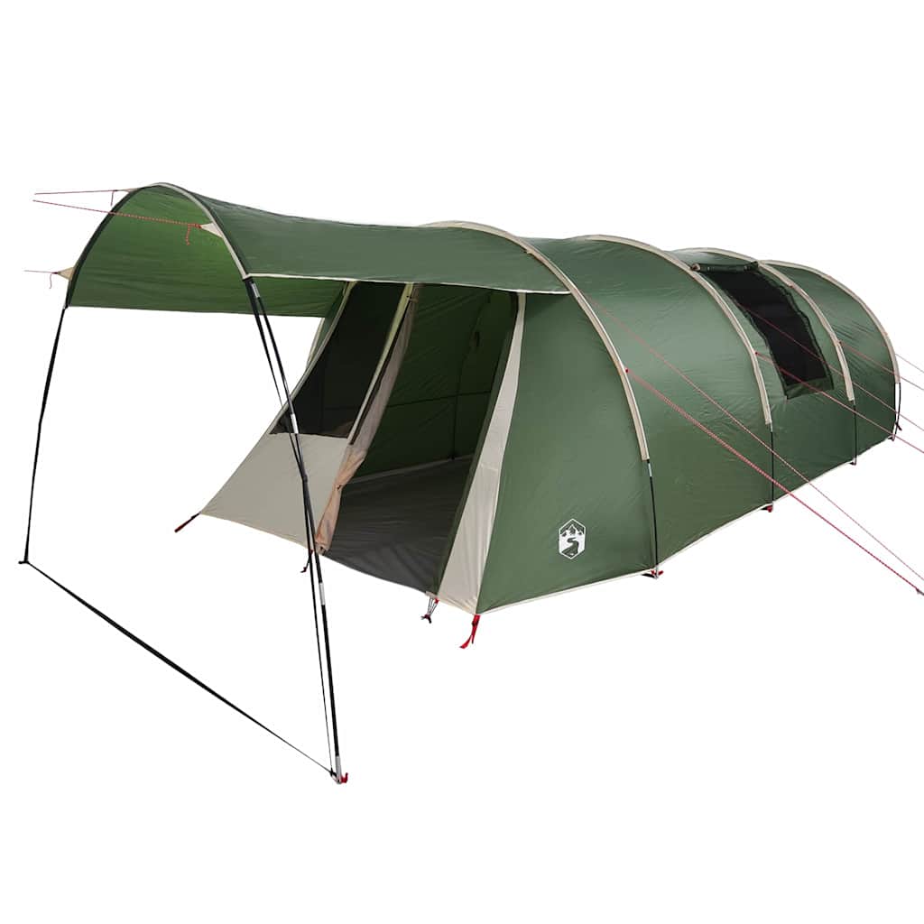 Tunnel Tält 4-Personer Tak Grön Polyester