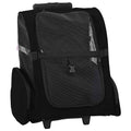 Husdjursvagn 3-i-1-design 48x32x(57-106) cm Oxfordtyg