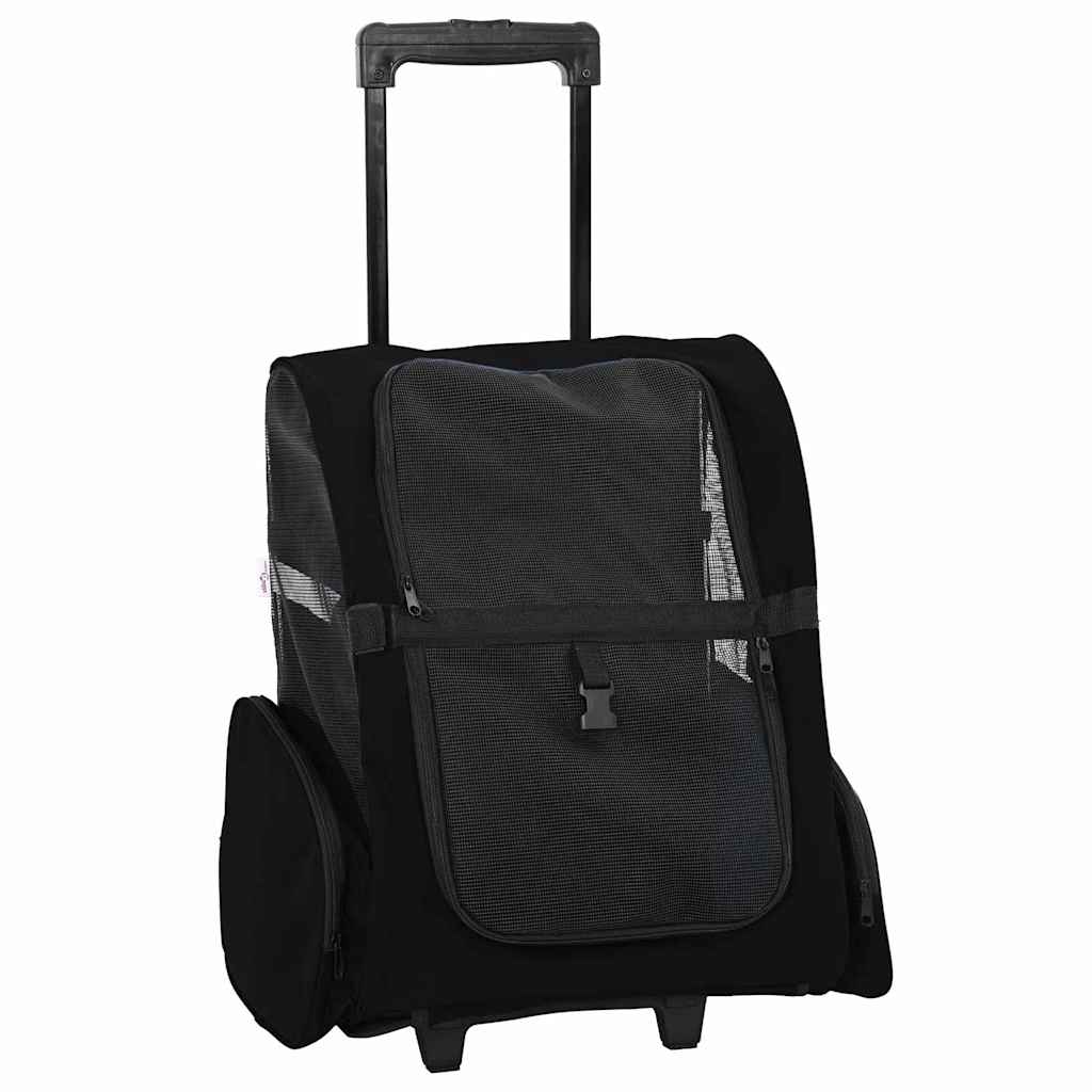 Husdjursvagn 3-i-1-design 48x32x(57-106) cm Oxfordtyg