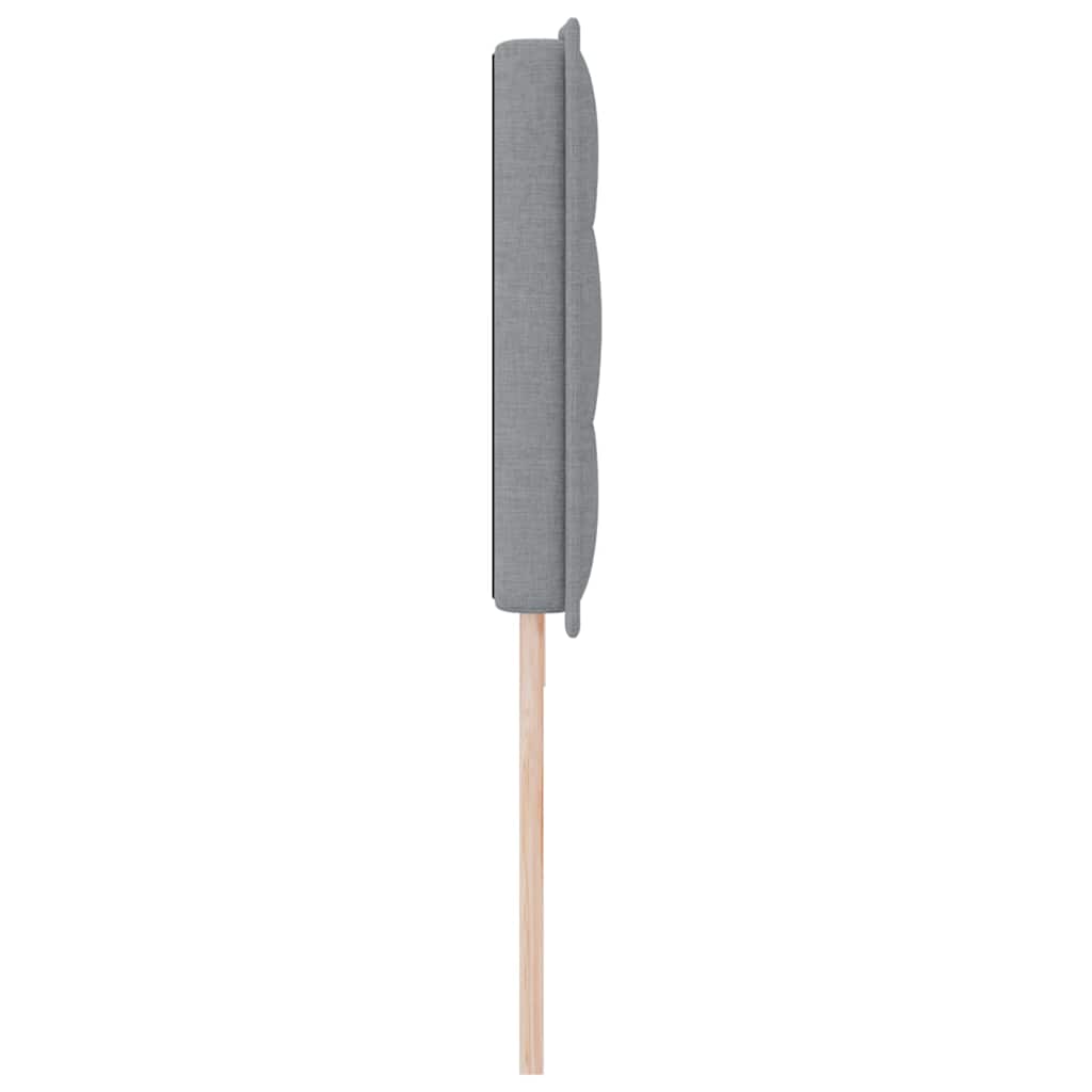 Huvudgavel Ljusgrå 200 Cm