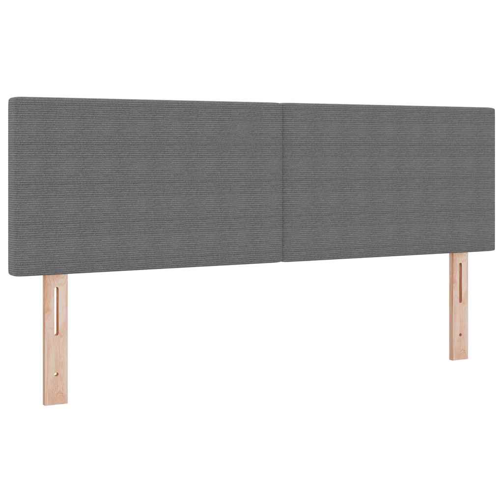 Huvudgavel Ljusgrå 144 Cm Ljusgrå Manchester