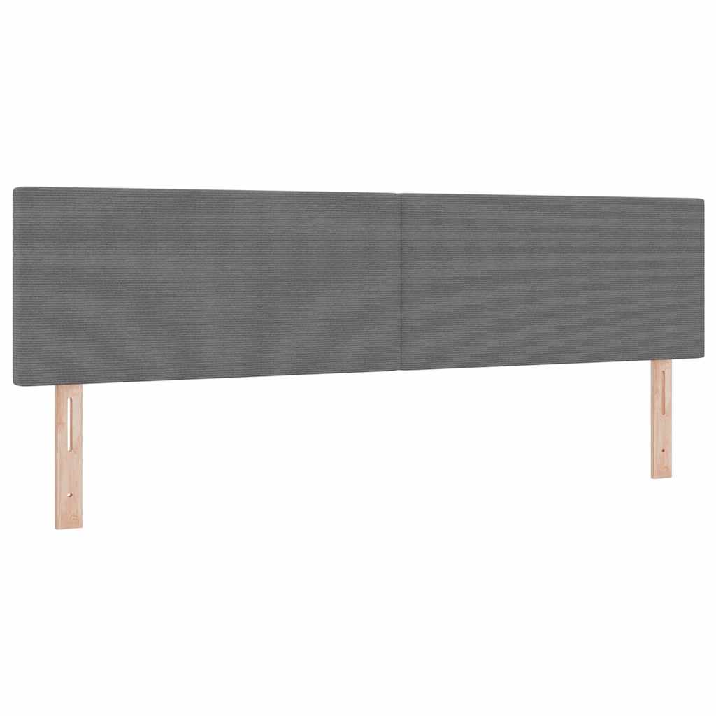 Huvudgavel Ljusgrå 180 Cm Ljusgrå Manchester
