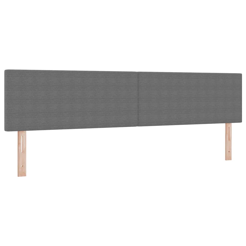 Huvudgavel Ljusgrå 200 Cm Ljusgrå Manchester