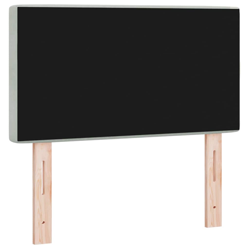 Huvudgavel Ljusgrå 80 Cm