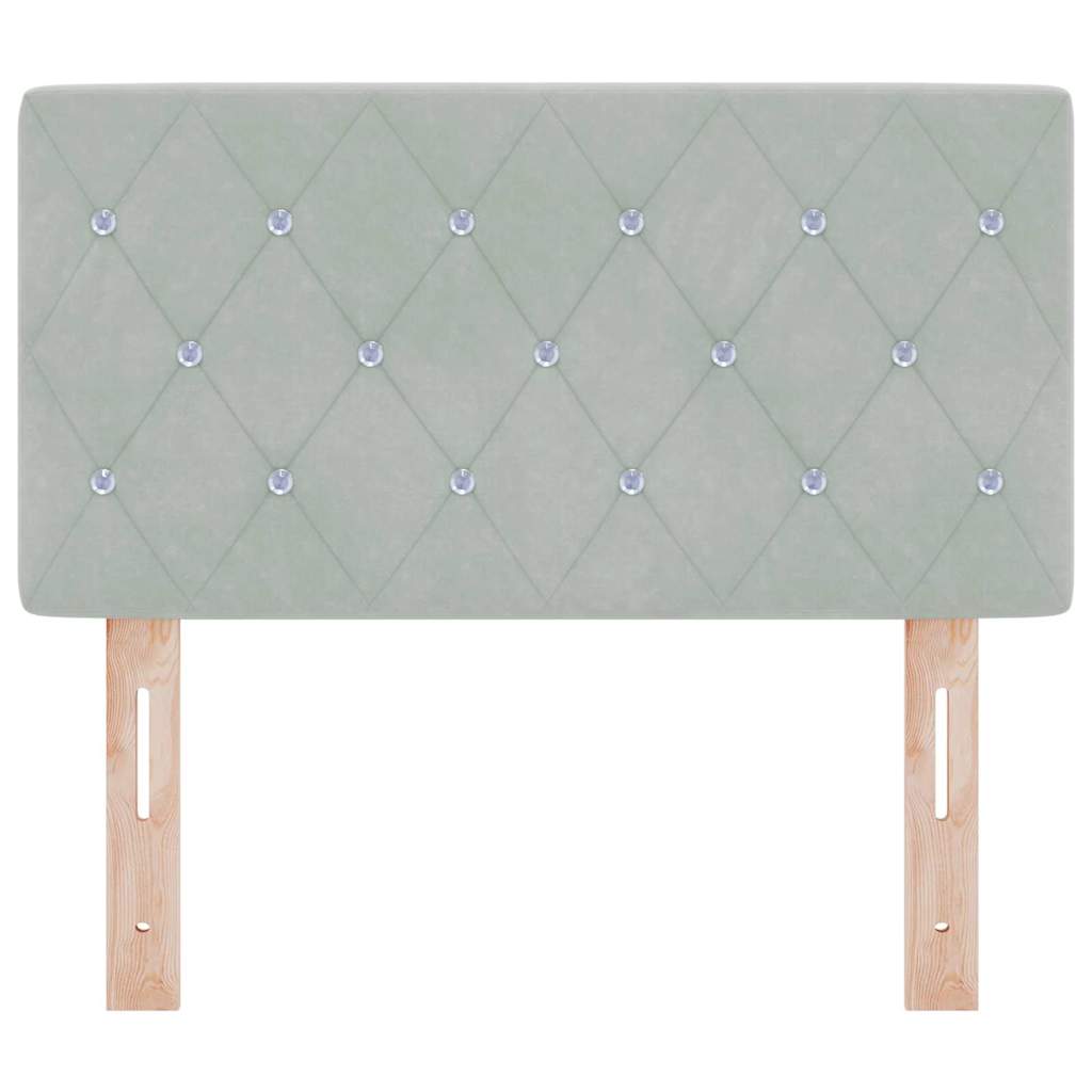 Huvudgavel Ljusgrå 80 Cm