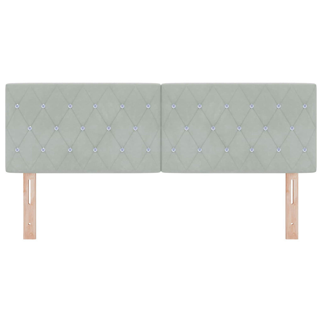 Huvudgavel Ljusgrå 160 Cm
