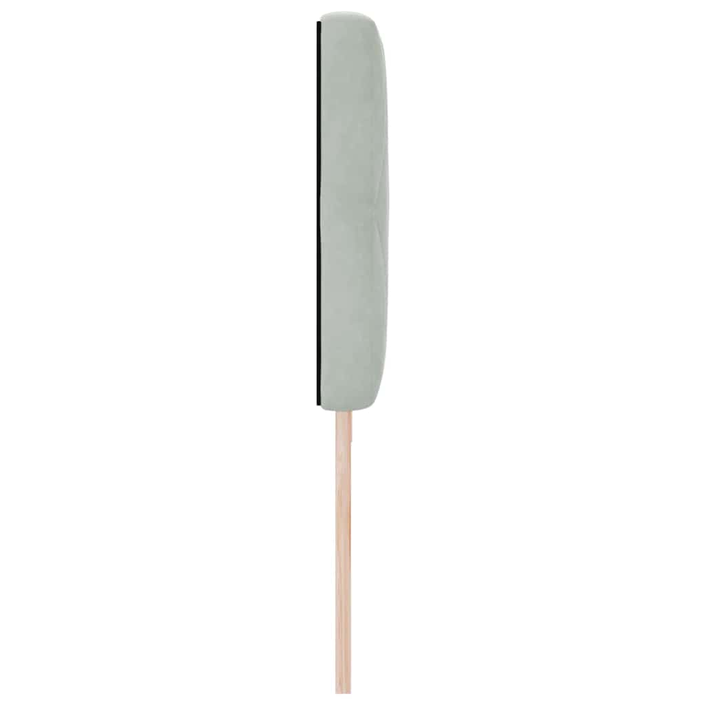Huvudgavel Ljusgrå 200 Cm