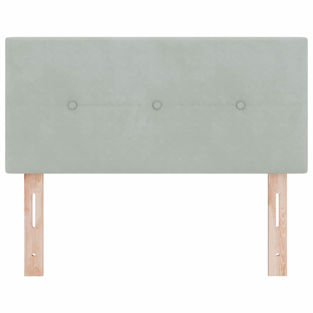 Huvudgavel Ljusgrå 90 Cm