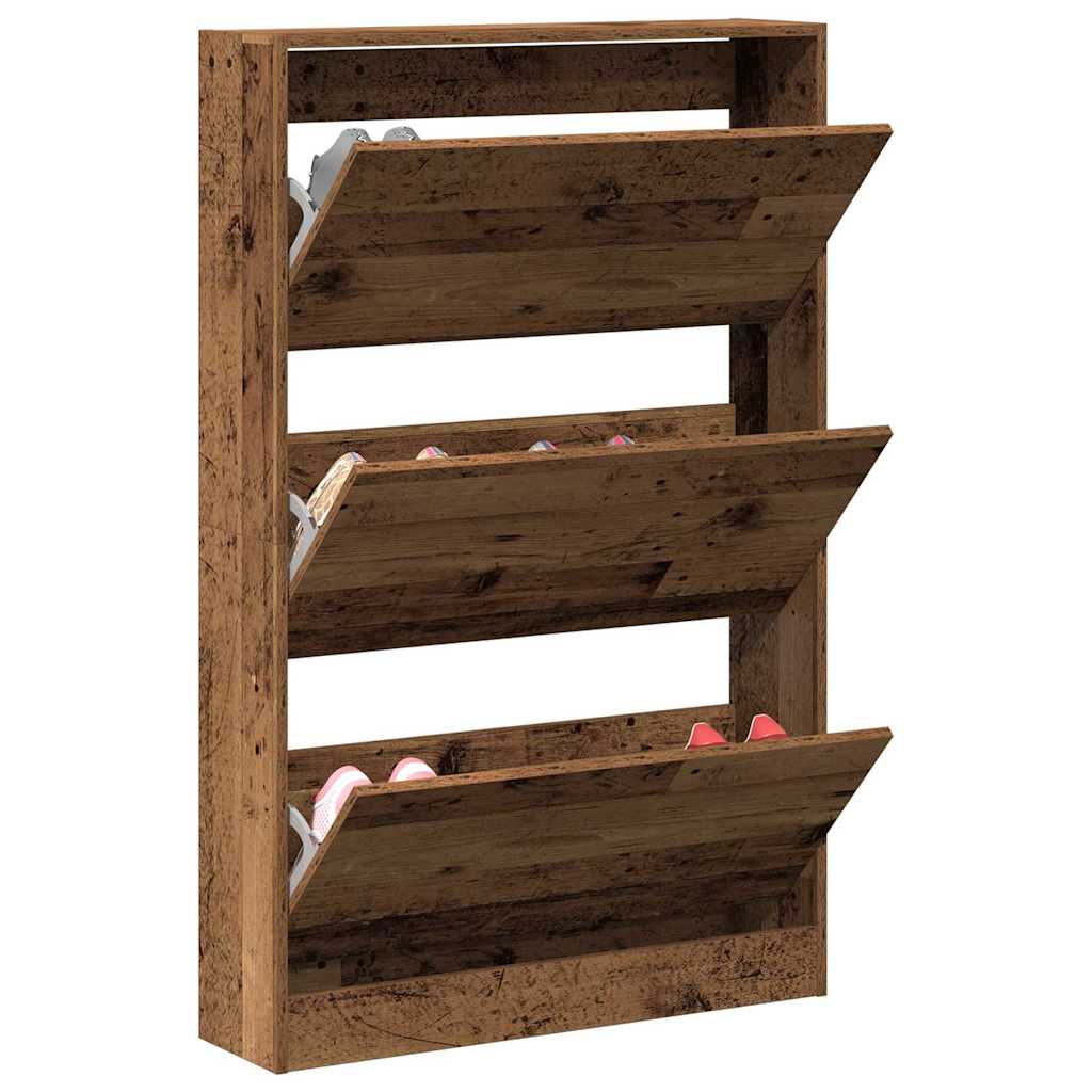 Skoskåp med dörr Gammalt Konstruerat