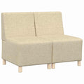 Modulsofa Utan Armstöd 2 Pcs 55 X 74 X 82 Cm