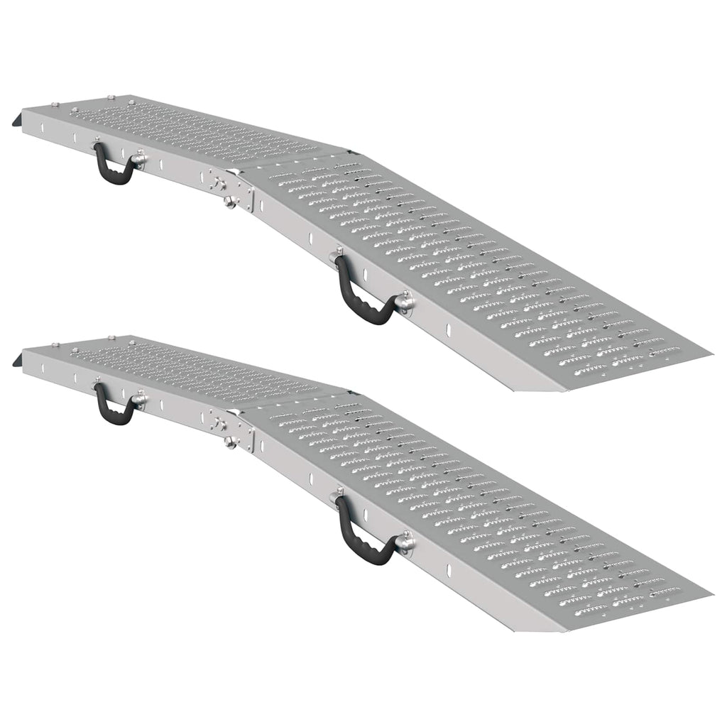 Hopfällbar Ramp 200Kg Per Ramp Silver Stål