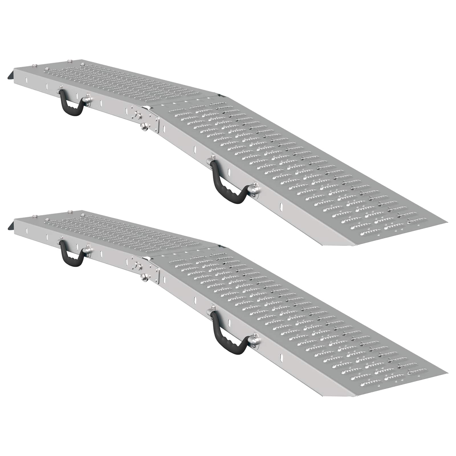 Hopfällbar Ramp 200Kg Per Ramp Silver Stål
