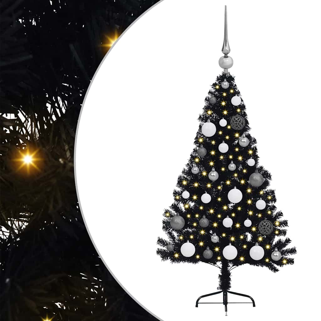 Konstgjord Förbelyst Julgran 120 Cm PVC