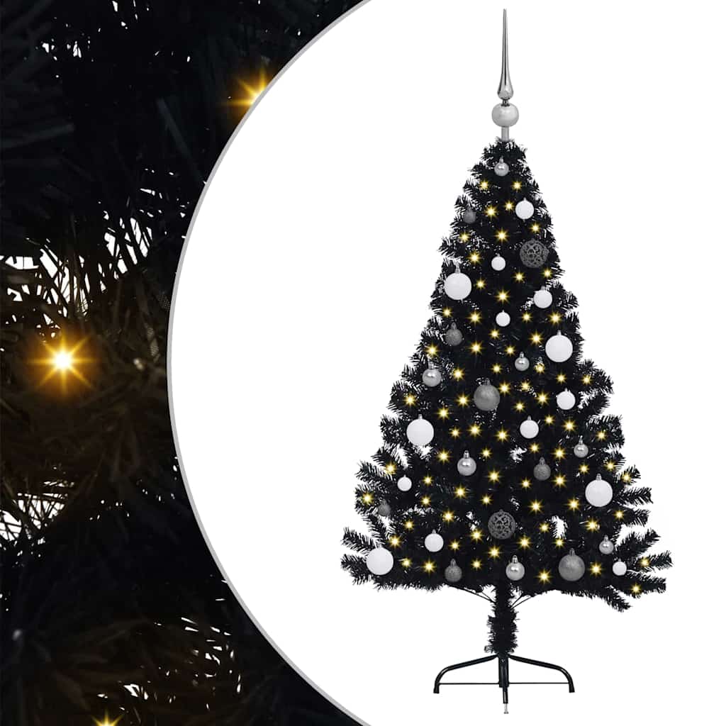 Konstgjord Förbelyst Julgran 150 Cm PVC