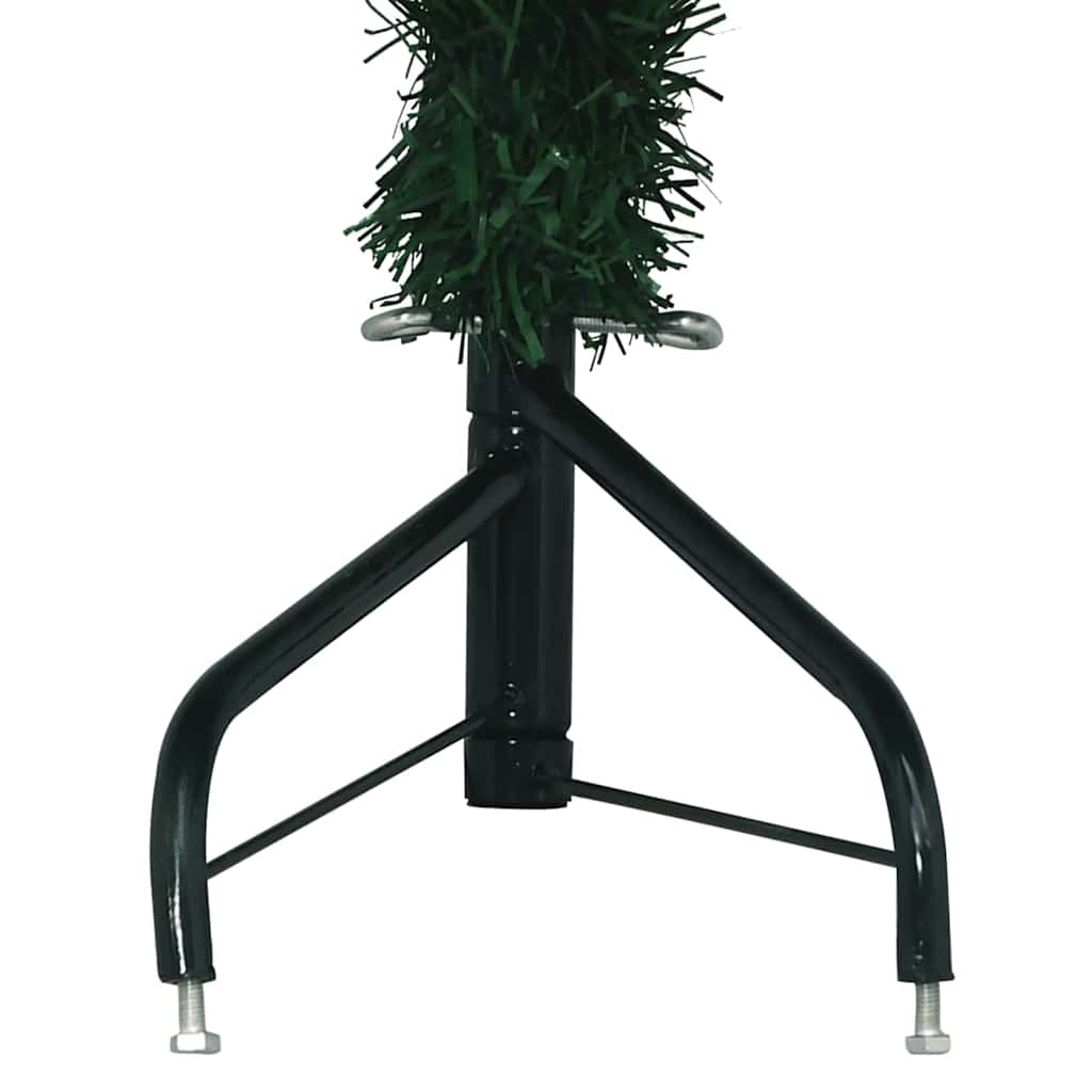 Hörn Kunstgjord Julgran med Stativ Grön 180 Cm PVC och Metall