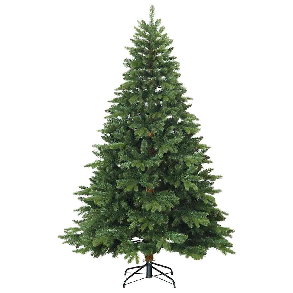 Konstgjord Julgran med 300 LED-lampor 180 Cm PE och PVC