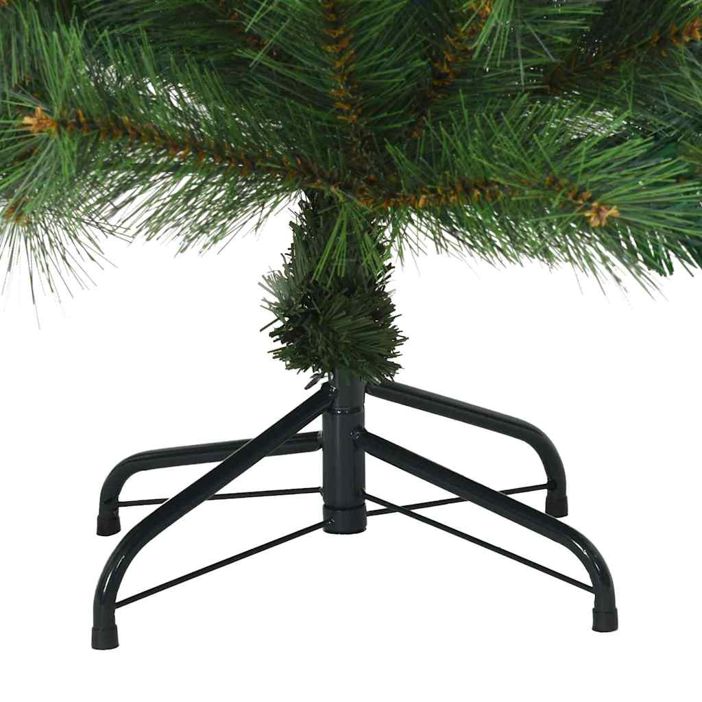 Konstgjord Julgran med 150 LED-lampor 120 Cm PE och PVC