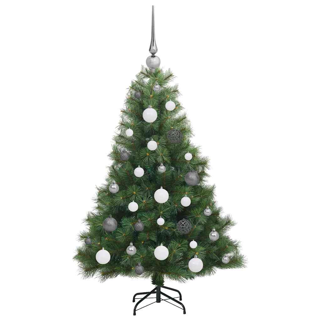 Konstgjord Julgran med 150 LED-lampor 120 Cm PE och PVC