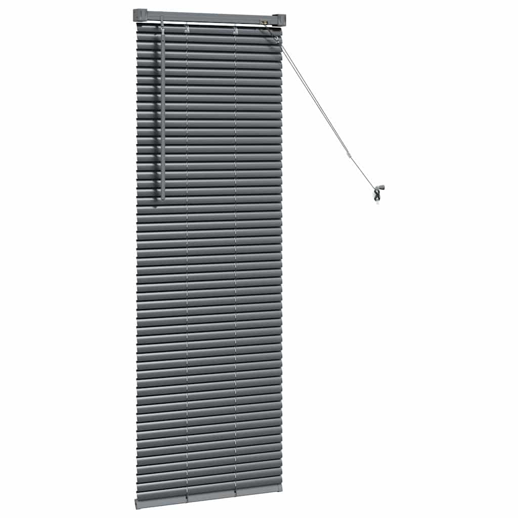 Persienner Mörkgrå Grå Aluminium