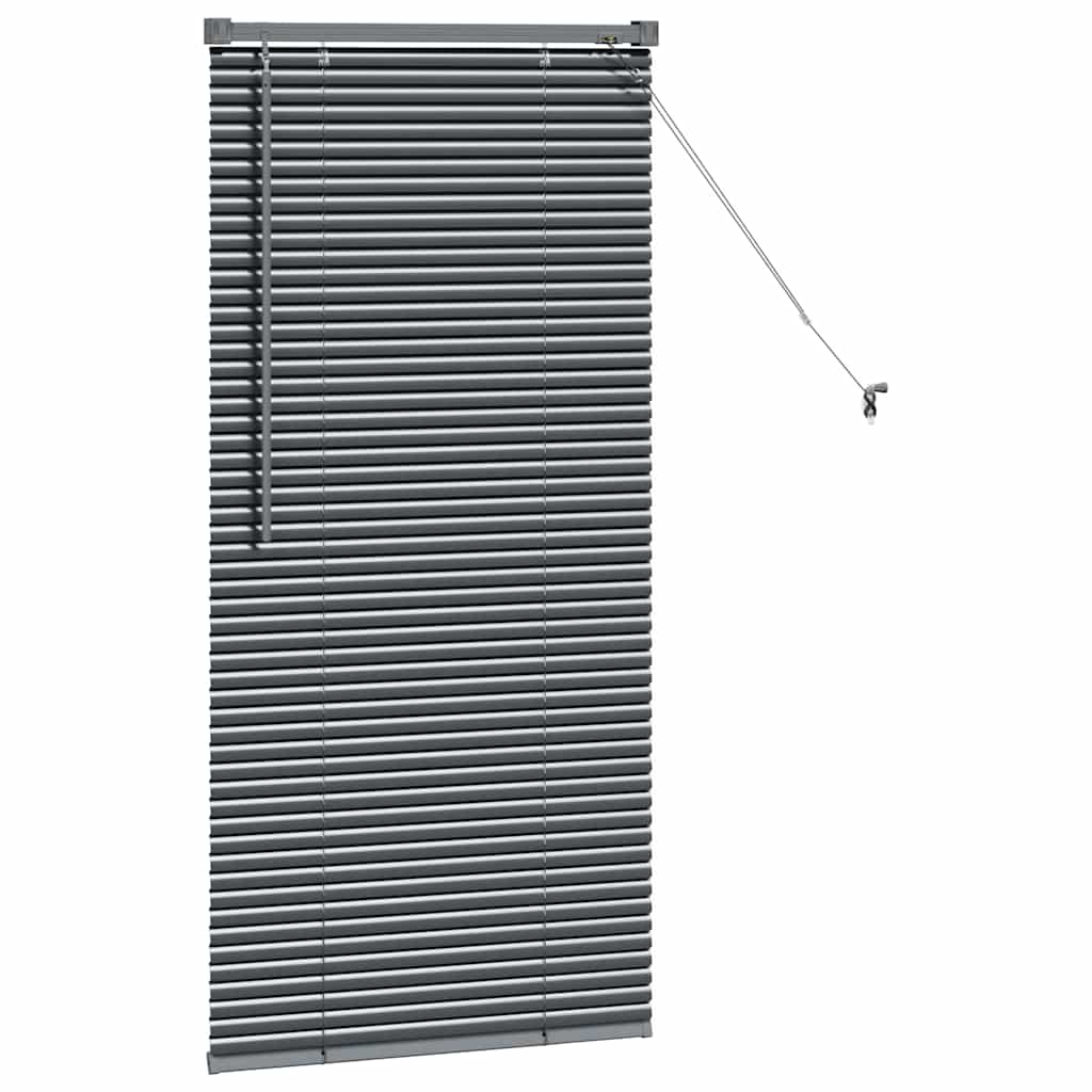 Persienner Mörkgrå Grå Aluminium