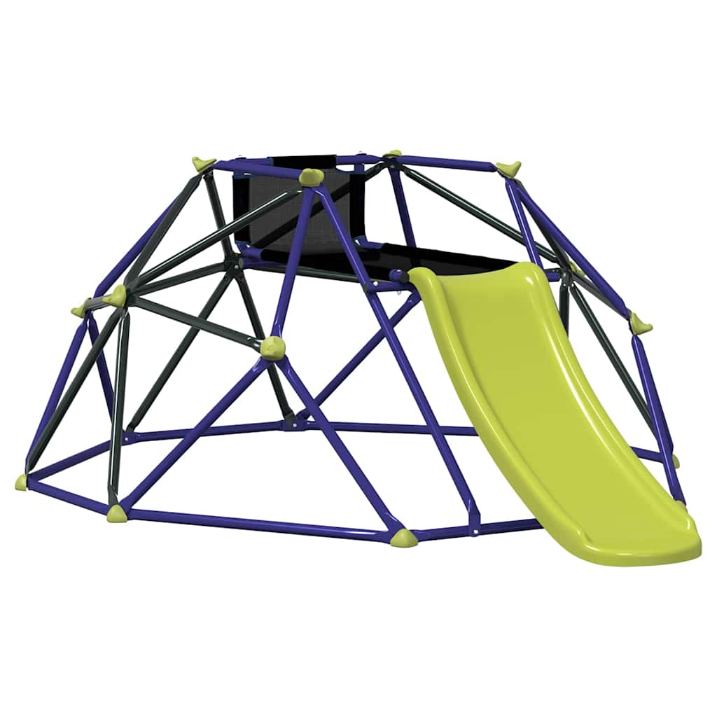 Barnens Klätterdome 6Ft Glid Blå Stål