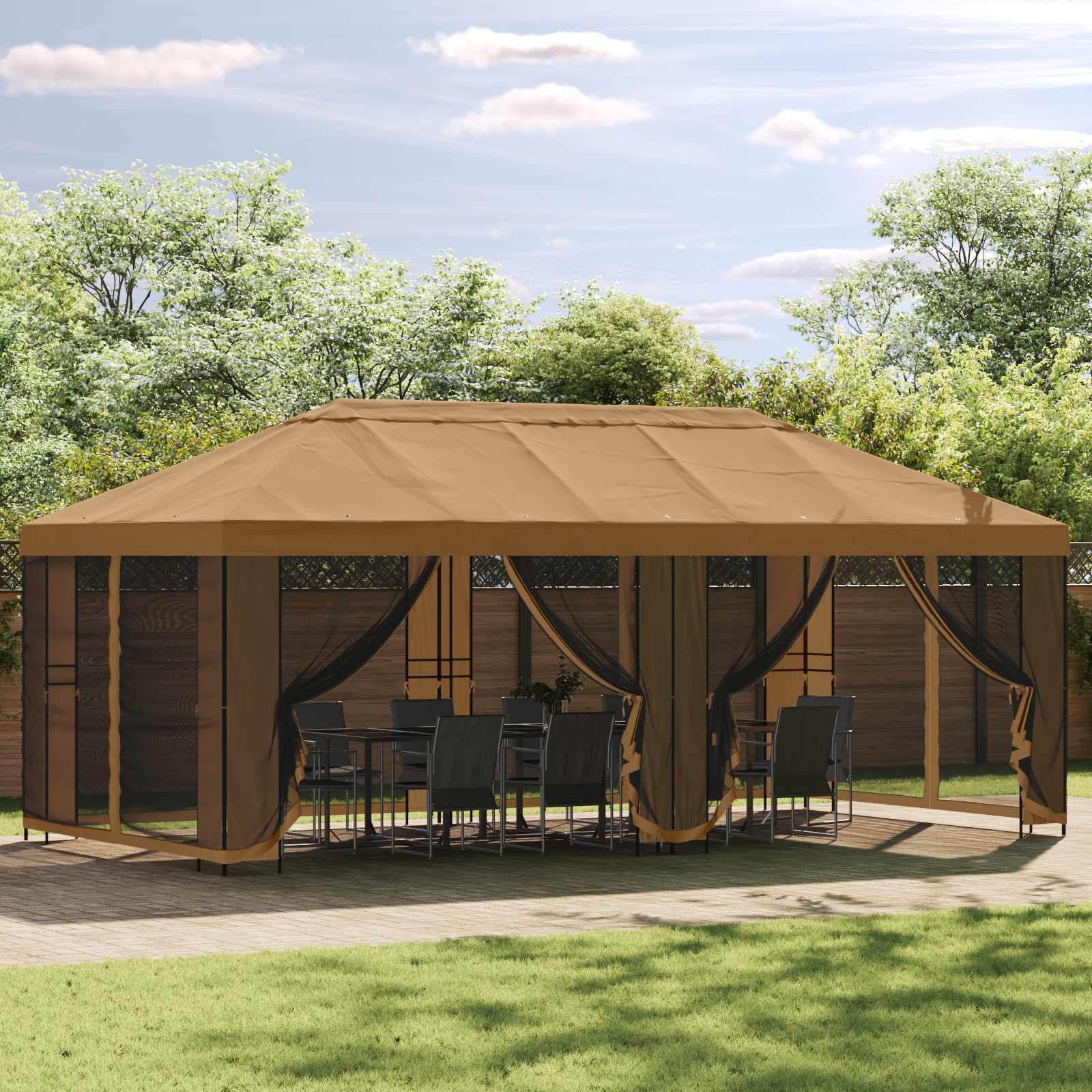 Gazebo Ram 6 x 3 m