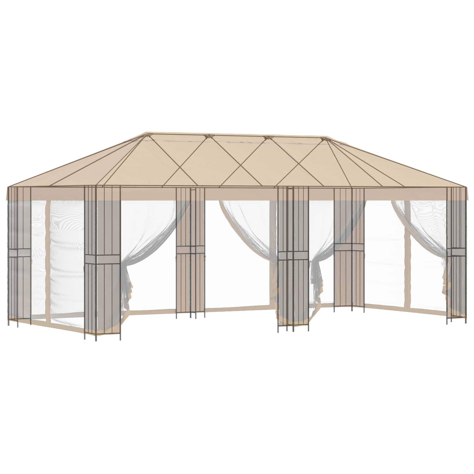 Gazebo Ram 6 x 3 m