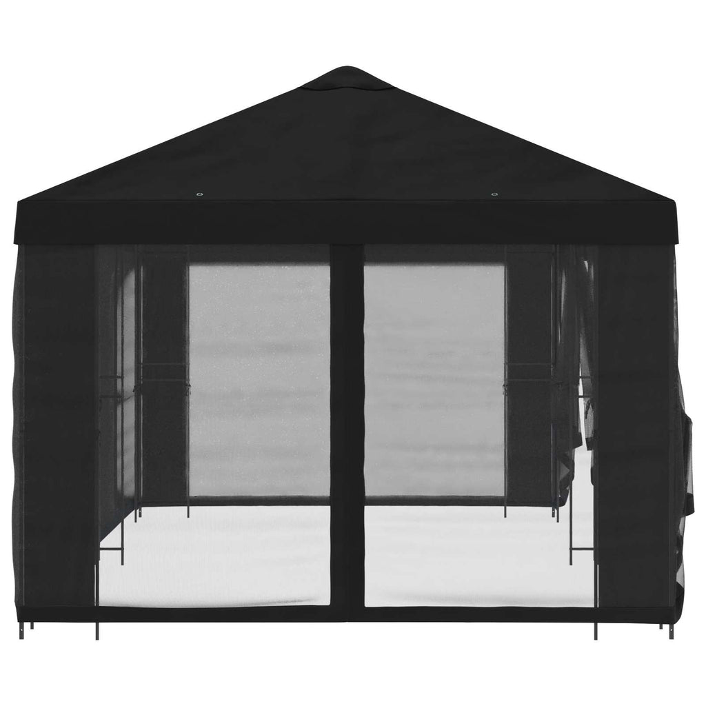 Paviljong med väggar 6 x 3 m
