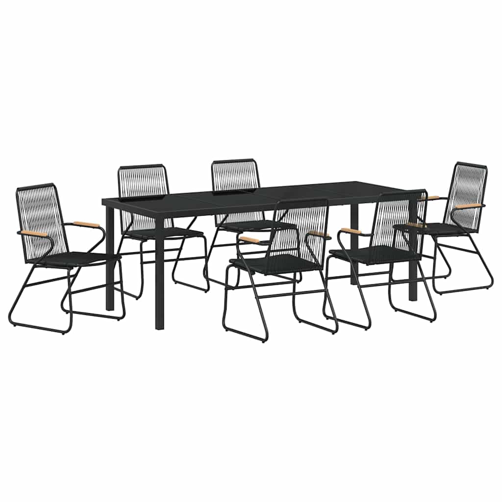 Trädgårdsmöbelset Pulverlackerat