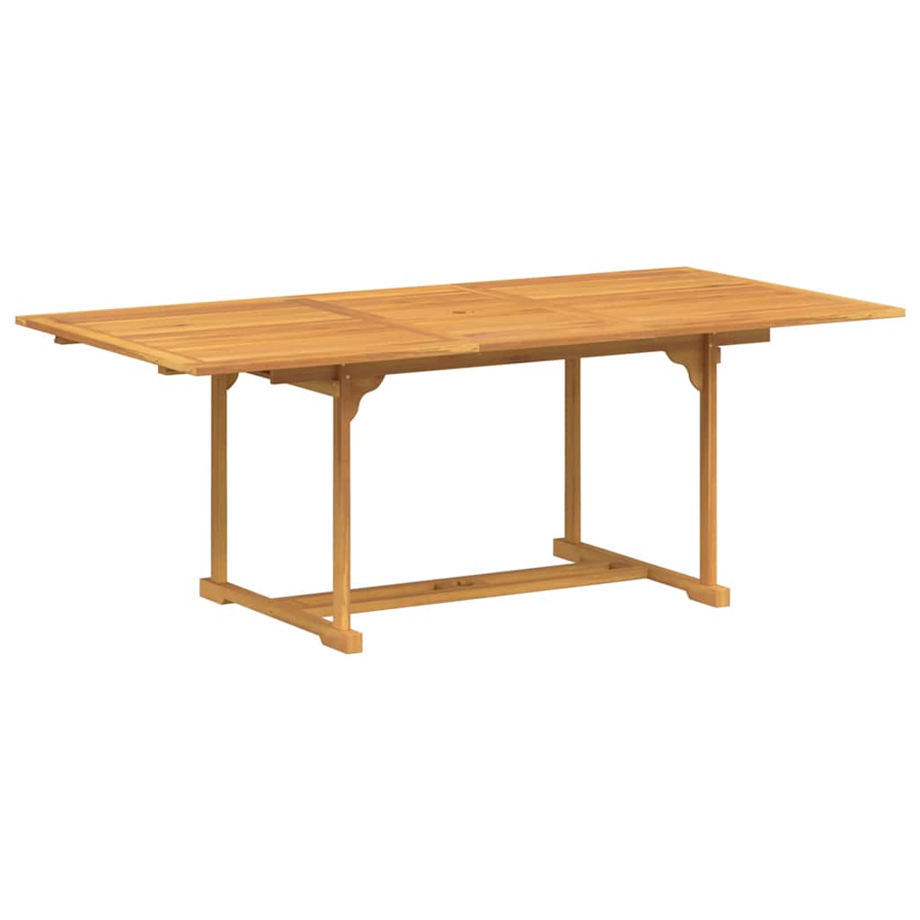 Trädgårdsmöbelset Massivt teakträ