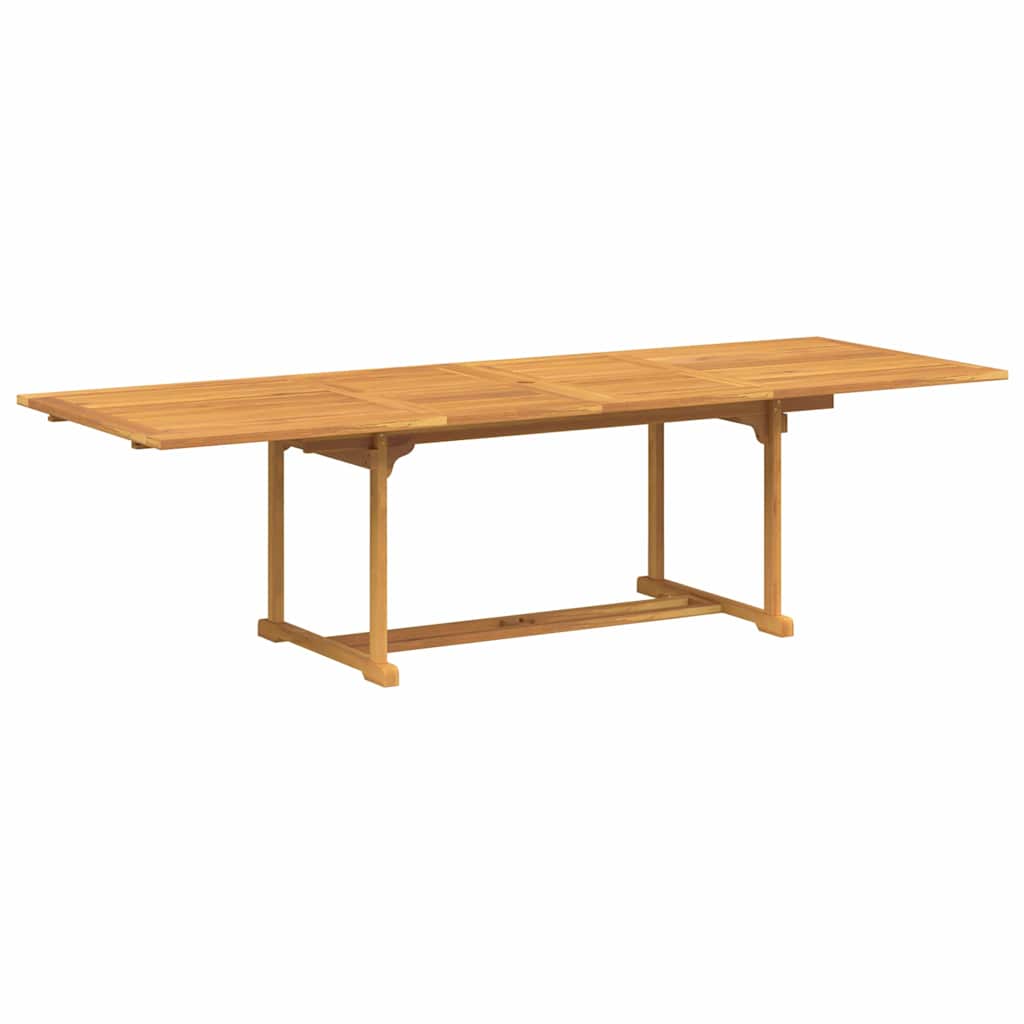 Trädgårdsmöbelset Massivt teakträ