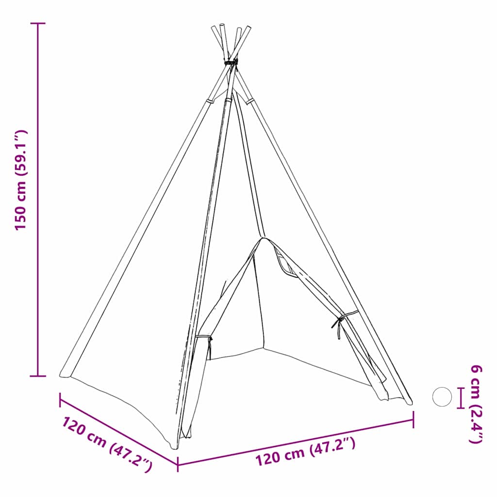 Teepee Tält