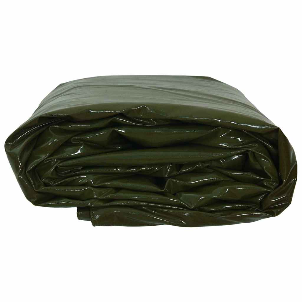 Presenning 650G M² Olivgrön Canvas -Beläggning