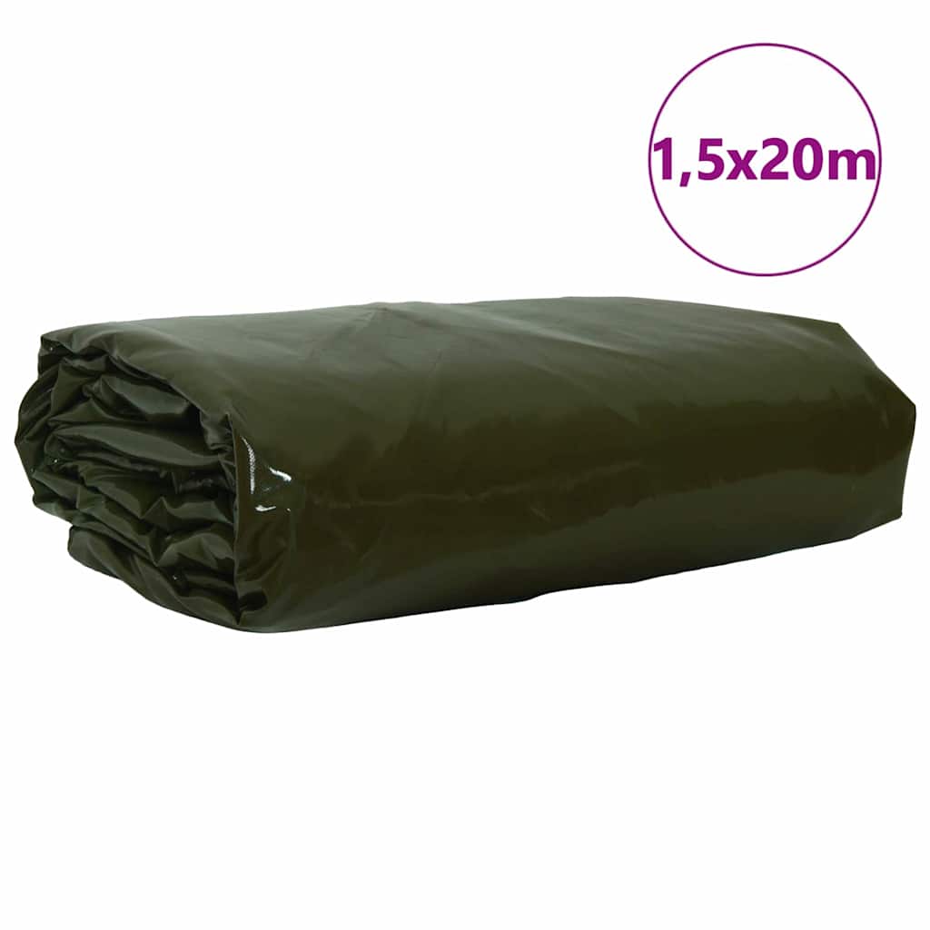 Presenning 650G M² Olivgrön