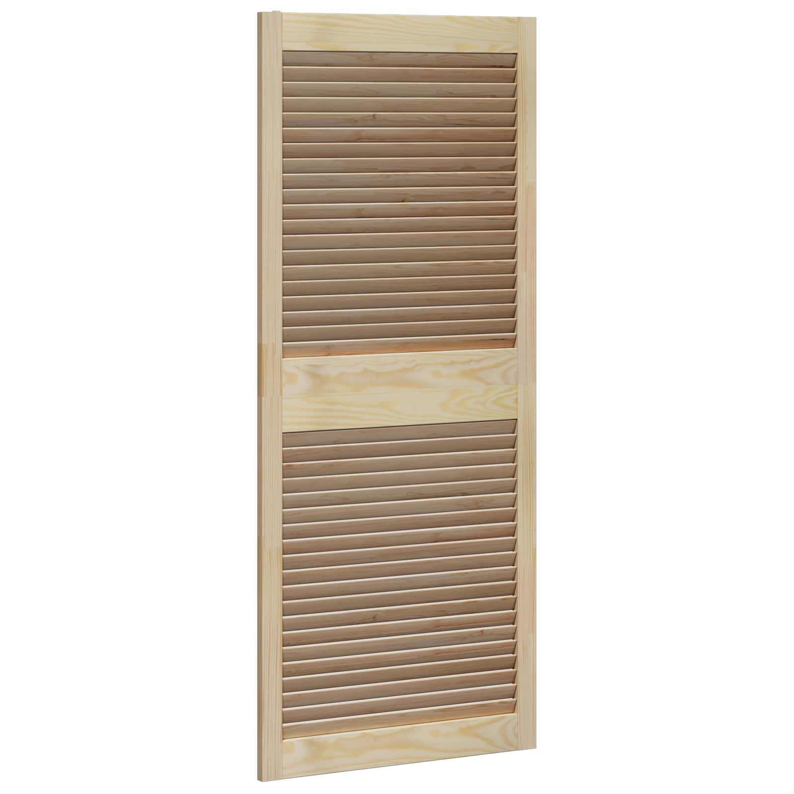 Skåpdörr 4 Pcs Naturfärg Massiv Furu