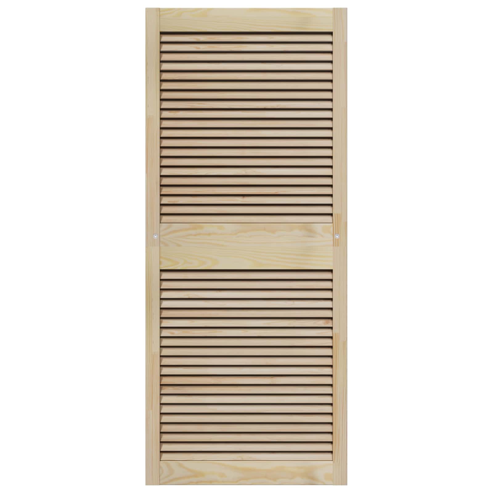 Skåpdörr 4 Pcs Naturfärg Massiv Furu