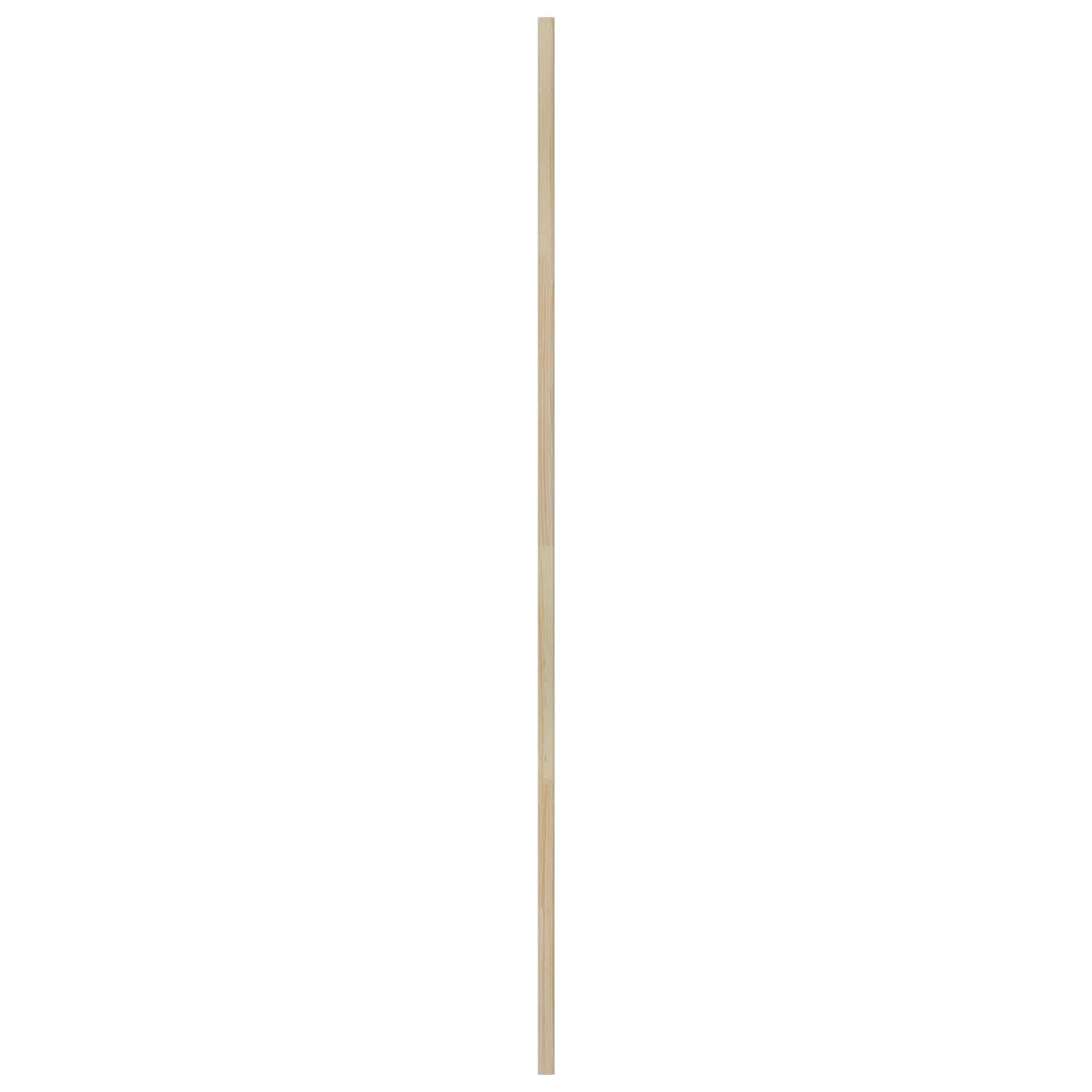Skåpdörr 4 Pcs Naturfärg Massiv Furu
